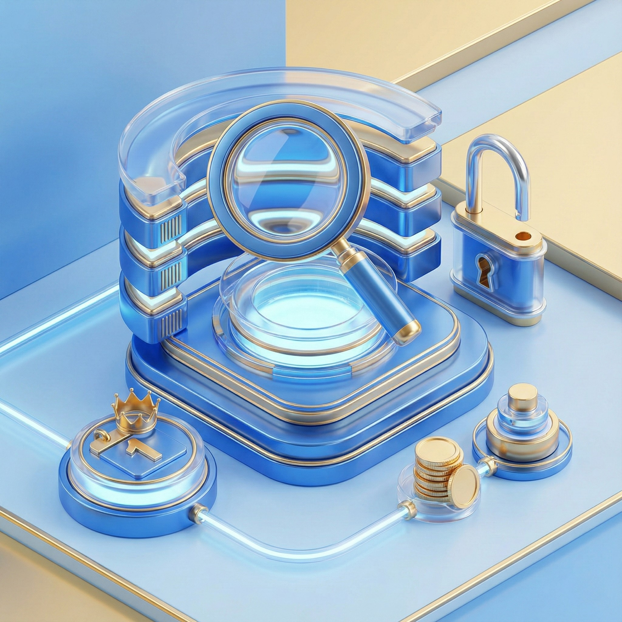 دسترسی آسان به اطلاعات مزایده و امکان جستجو بدون اشتراک همراه با نمادهای امنیت، جستجو و مزایده