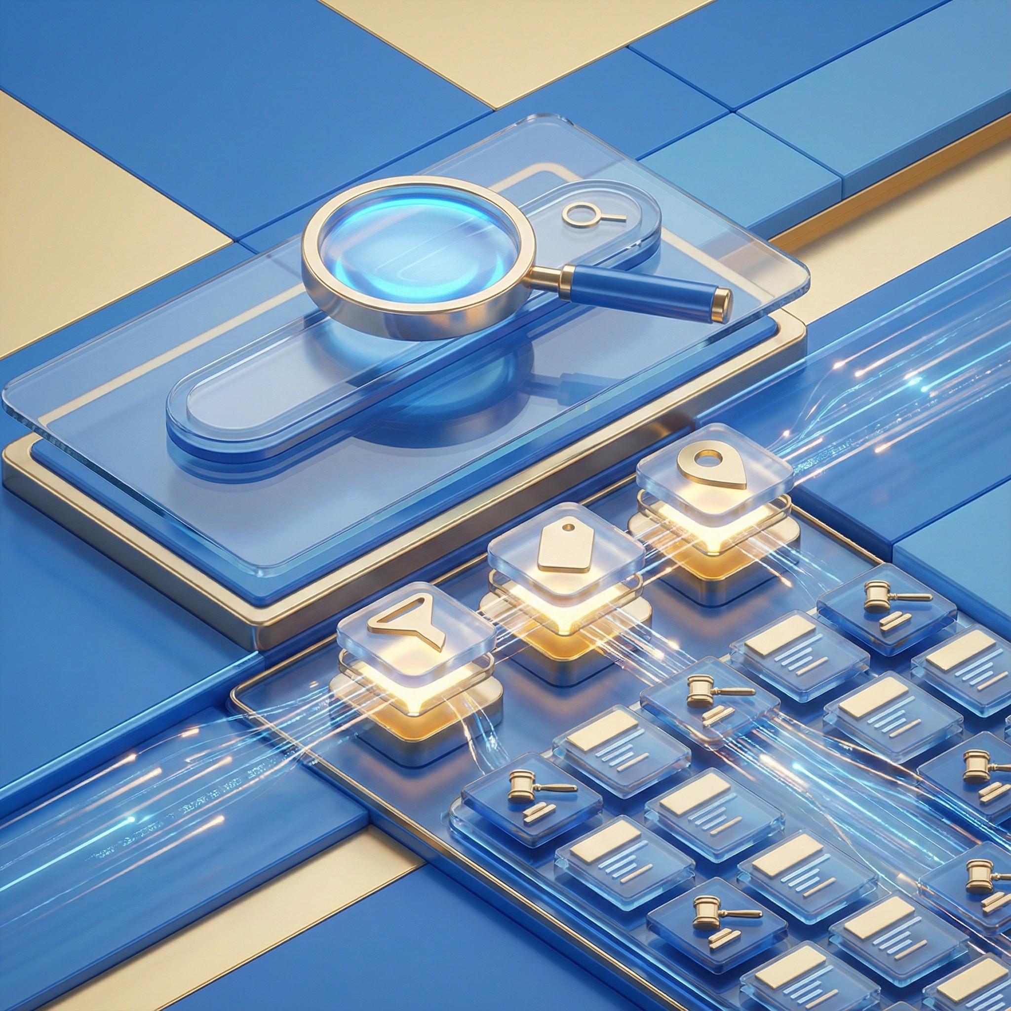 ابزارهای جستجوی پیشرفته و فیلترهای هوشمند برای پیدا کردن سریع مزایده‌های مرتبط تنها با چند کلیک