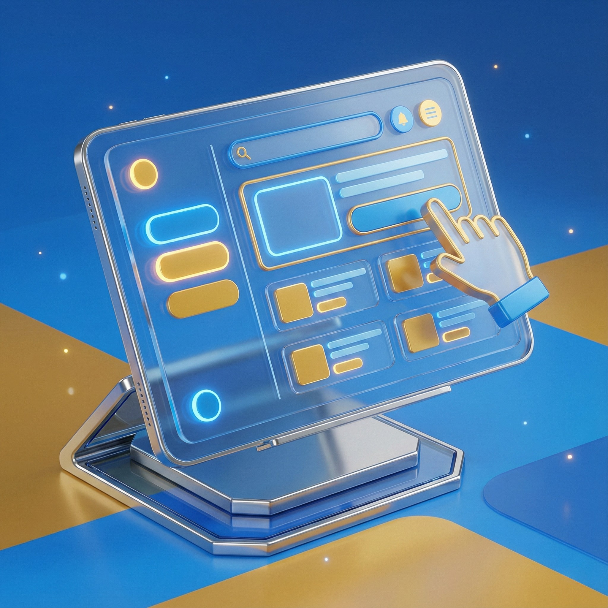 رابط کاربری ساده و قابل فهم با امکان دسترسی سریع به بخش‌های مختلف سایت تنها با چند کلیک